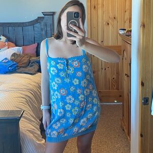 Urban Outfitters Misty Floral Slip Dress
